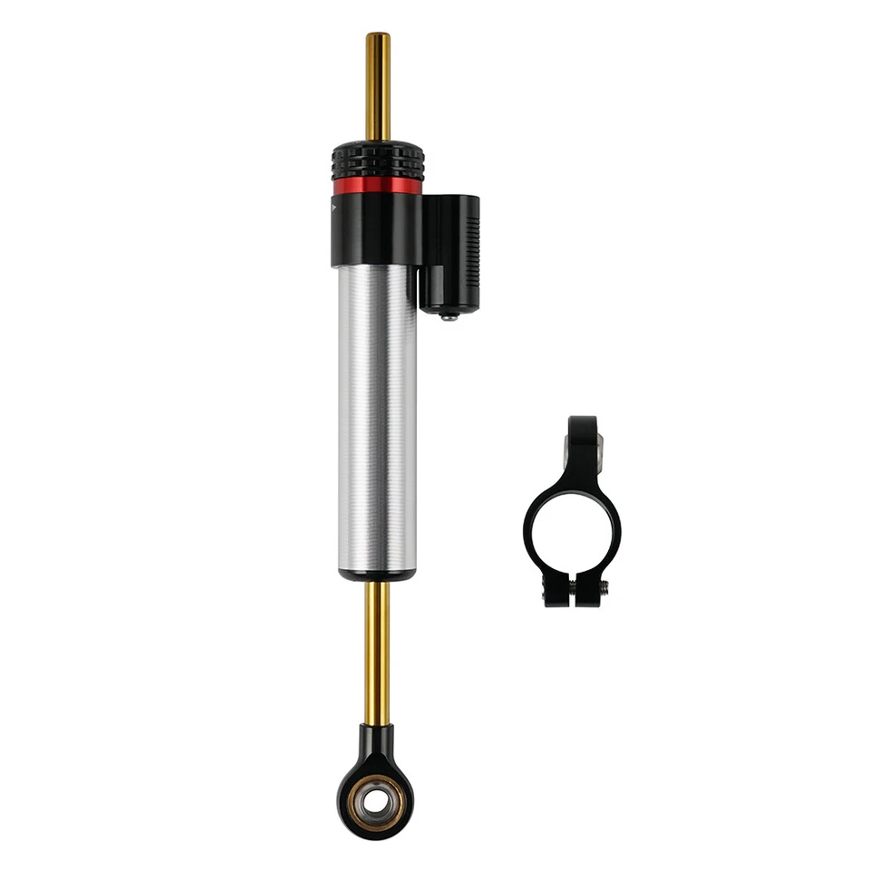 Kit de amortiguador de dirección de aluminio CNC para Honda CB1000R CBR1000RR Nighthawk 750 Fury Foto 3 de 4