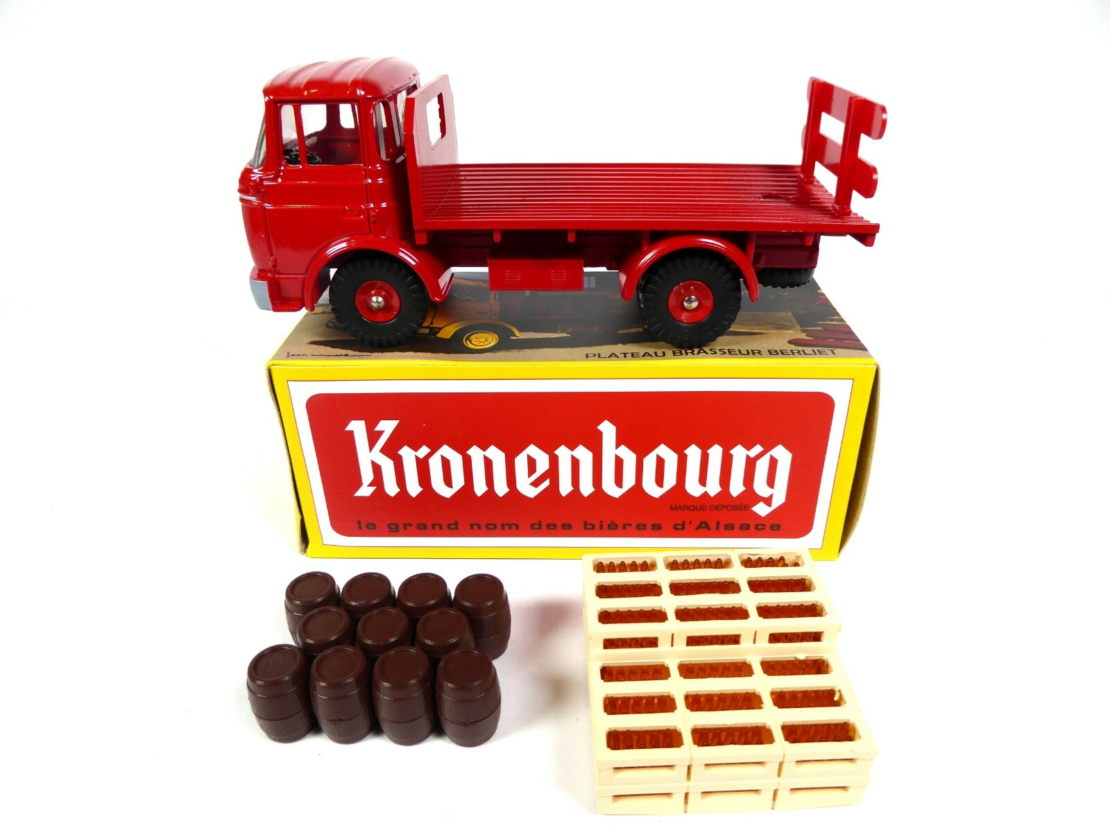 Camion Berliet GAK Orangina – Bourbon France, 12,5 Cm, échelle 1/43, Rare