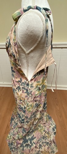 Melrose Market Maxikleid Damen große Schulter gebunden geblümt gefüttert - Bild 4 von 5