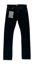 Baldwin Henley Classic Slim Straight Jeans Black/Blue Mens Size 30X33