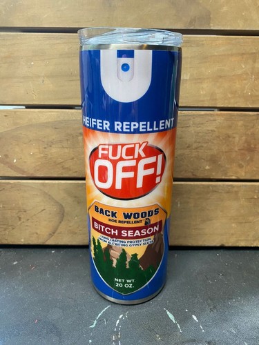 F*ck Off Heifer Repellent 20 Skinny Tumbler - Color Options - Made to Order - Picture 7 of 12