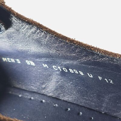 Cole Haan 9.5M Tan Brown Suede Leather Dress Shoes Saddle  display picture 1