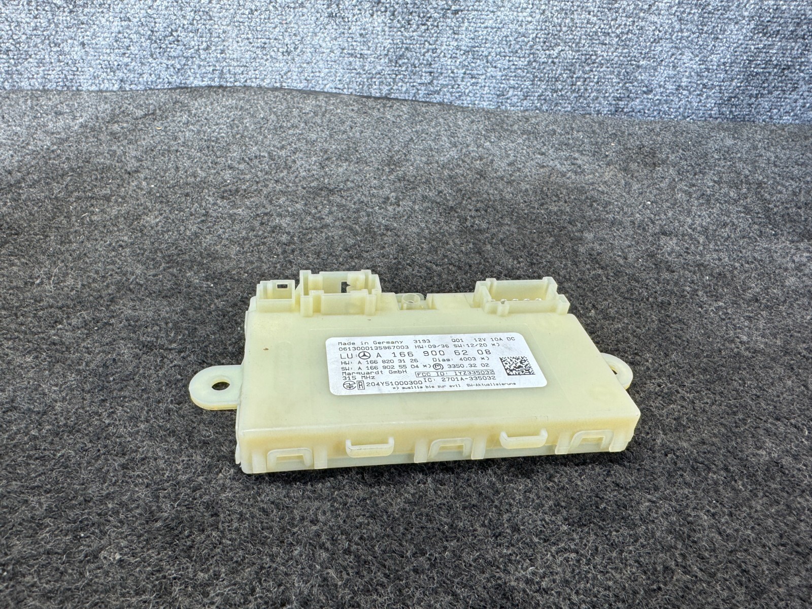 Genuine MERCEDES Keyless Go Control Unit Ml GL 166 for sale online 