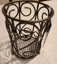 Home Basics 6.5in Decorative Metal Utensil Ho...
