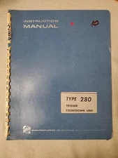 Tektronix Type 280 Trigger Countdown Unit Instruction Manual B11