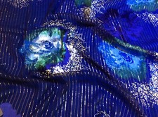 Hardy's Textile Silk/Rayon Multi-Colours Printed Square Scarf