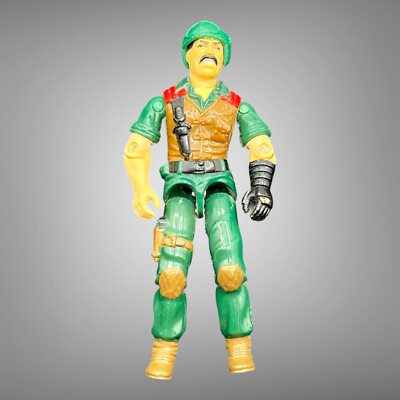 GI JOE HASBRO ACTION FIGURE JOE MUTT THE DOG HANDLER 1984 VINTAGE