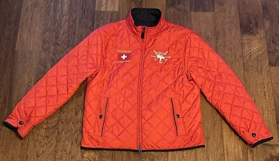 VTG Ralph Lauren Switzerland 2008 Polo Team Puffer Jacket Size