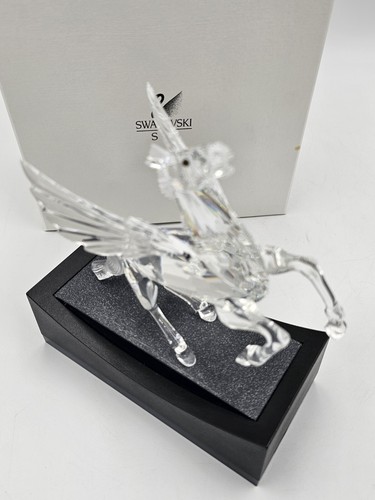 Vintage SCS Swarovski Figur Fabulous Creatures 1989 Pegasus mit COA Box & Ständer - Bild 12 von 12