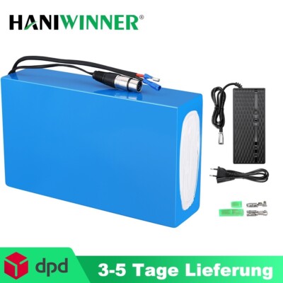 36V 20Ah E Bike Akku Batterie BMS Ladegerät Elektrofahrrad Fahrradakku Umbausatz