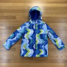 Youth Lands End Winter Jacket With Hood Size Small Nice Condition