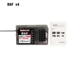RadioLink 2.4Ghz 6CH R6F Receiver for RC6GS RC4GS RC3S RC4G T8FB RC Transmitter