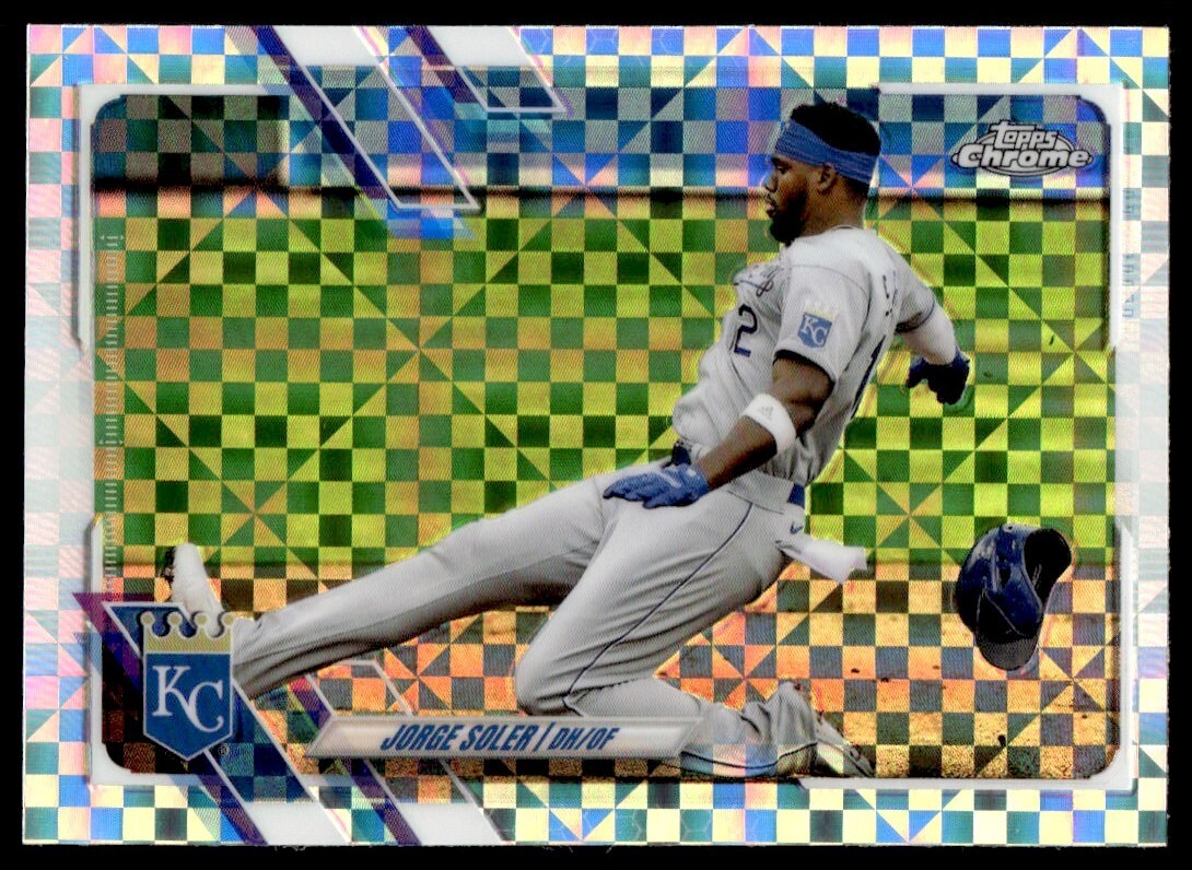2021 Topps Chrome X-Fractor Jorge Soler G59 #210 | eBay