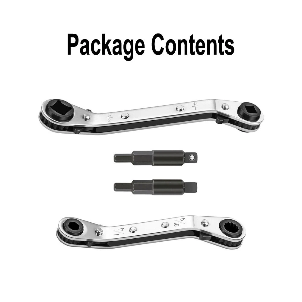 Refrigeration,Hvac,Service,Wrench Kit u0026amp; Hex Bit Tools 3/8 To 1/4 5/16 X  1/4,part | eBay