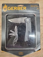 Gerber 2 Knife Set - Curve & Void  Folding Pocket Knife New Old Stock