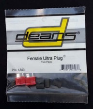 Deans Ultra Plugs Female Ultra Plugs, 2 pack 