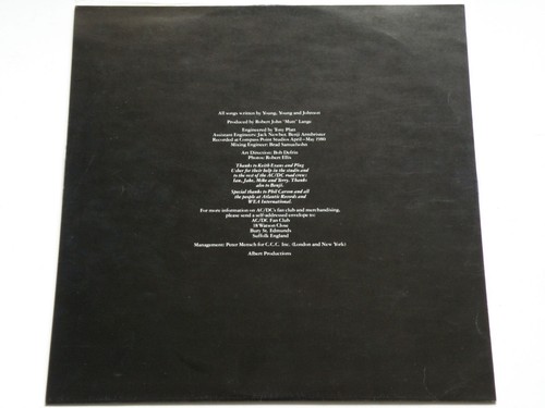 AC/DC *BACK IN BLACK* 1980 OZ 1ST PRESS ALBERT 12" WITH INNER-INSERT NM/MT VINYL - Picture 6 of 19