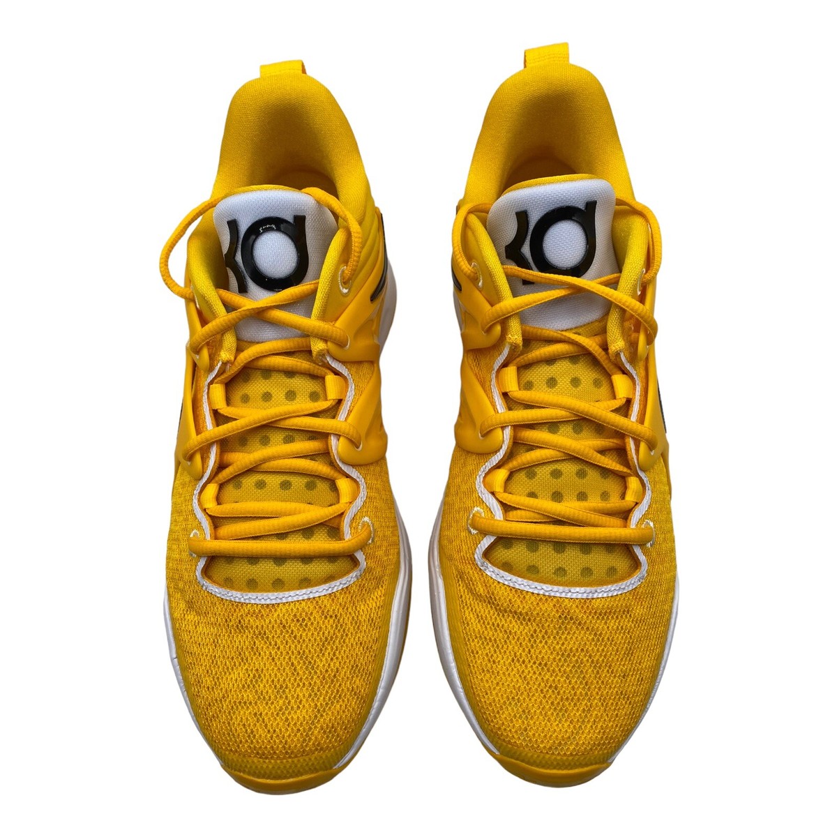 Mens Sz 13 Nike KD15 University Gold Black White Basketball Sneakers DX6648 701 Nike KD15 TB Promo “University Gold” (DX6648-701) Men\ main image 4