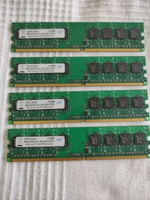 2GB (4x512MB) PQI DDR2-800U