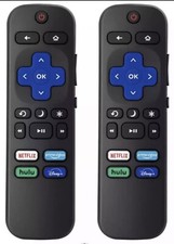 2pack Remote Control Replacement for All Roku TV, TCL/Hisense Not for Stick/Box!