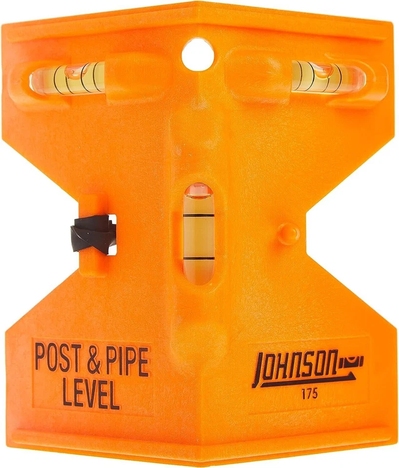 Johnson Post & Pipe Level, Size: 4" x 5" x 9", Model: 175-O, Orange - 120 qty - Image 4 of 4