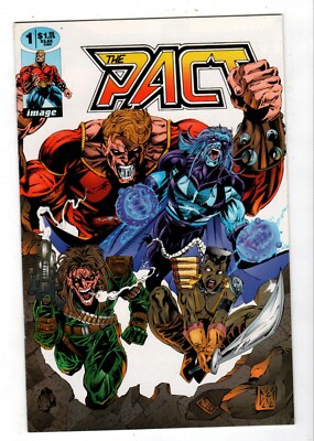 The Pact #1, #2, #3 (Complete 1st series 3 book set - Image Comics 1994) UNREAD
