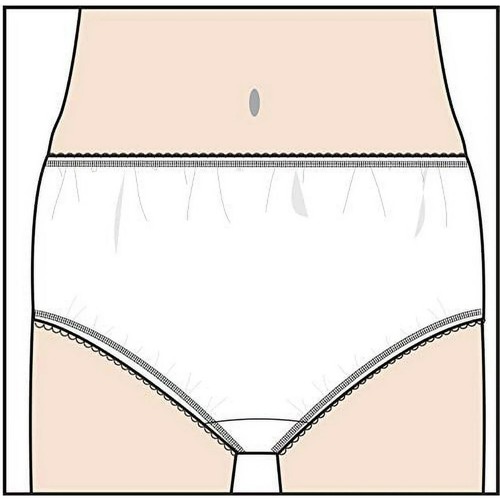 Girls 7pr Squish Mallows Panties, Size 8 - Picture 5 of 5