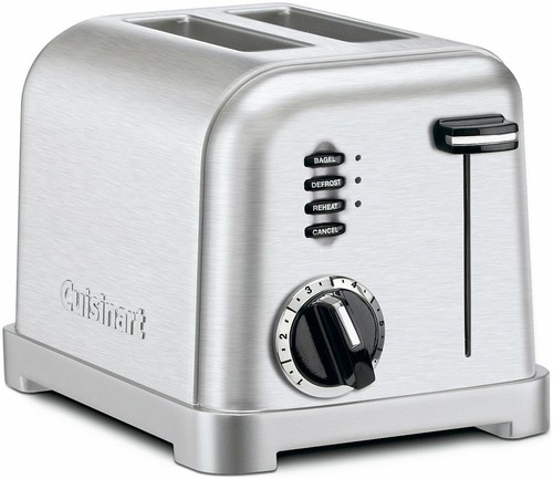 cuisinart compact 2 slice toaster reviews