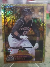 2012 Topps Gold Sparkle #534 Hector Gomez  h29