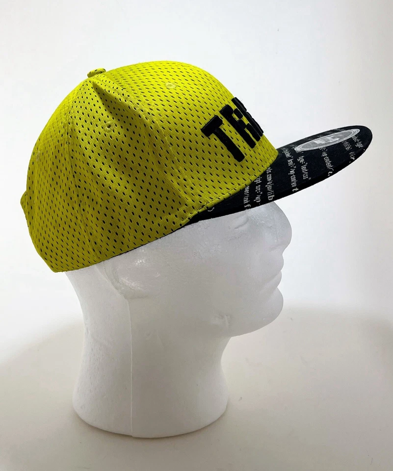 Boné de beisebol TRUKFIT Snapback amarelo neon tamanho único - Imagem 3 de 4