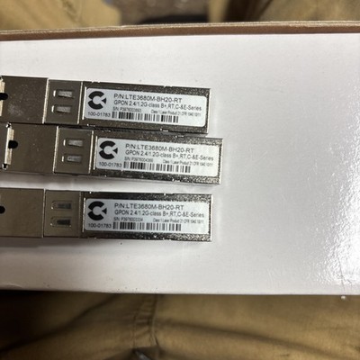 ADTRAN LTE3680M-BH-120-REV2.0 Transceiver GPON OLT CLASS B+ 1490/1310nm New Lot