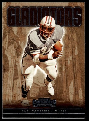 2022 Panini Contenders #GLD-ECA Earl Campbell Gladiators
