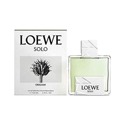 Solo Origami by Loewe Eau de Toilette Spray for Men 3.4 Fl. Oz/100 ml