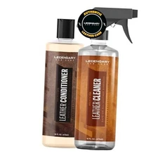 Legendary Leather Cleaner And Conditioner 16oz - Conditions, Cleans, & 