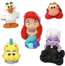 Official Bath Set Little Mermaid - Kids Bath Accessories with Beloved...