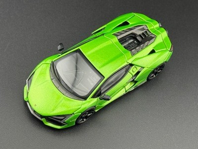 Mini GT Lamborghini Revuelto Verde Selvans Green #789 1/64 | eBay