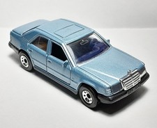 Nice Vintage Matchbox Superfast #58 Mercedes-Benz 300E in Met. Blue w/Macau Base