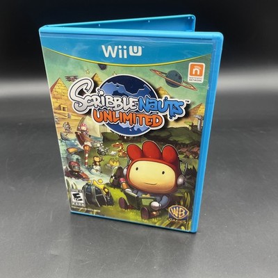 Scribblenauts: Unlimited (Nintendo Wii U, 2012) Cleaned, Tested, Complete in Box