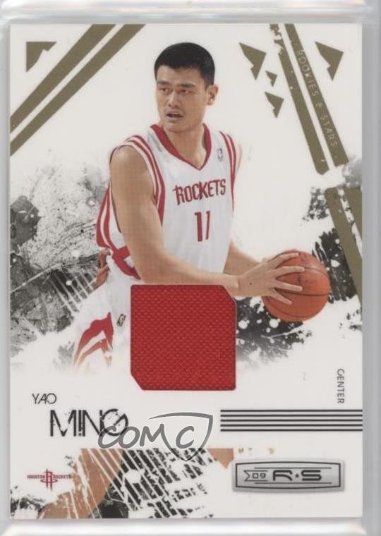 2009-10 Panini Rookies & Stars Materials 36/250 Yao Ming #31 HOF 2h4