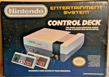 Original NES Control Deck Console System Complete in Box CIB Replaced Pins