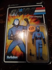 Super7 G.I. Joe Reaction Wave Cobra Commander 3.5 in Action Figure