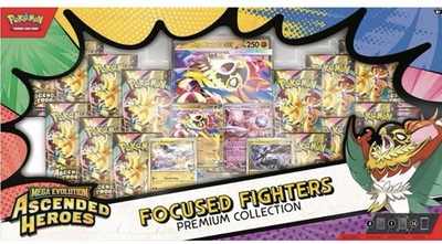 #ad Ascended Heroes Focused Fighters Premium Collection Sam’s Club Exclusive $229.99