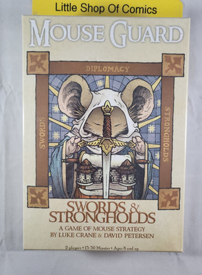 Mouse Guard Swords & Strongholds A Game of Mouse Strategy Sealed