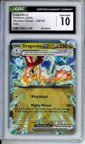 Dragonite ex graded CGC 10 for sale on eBay