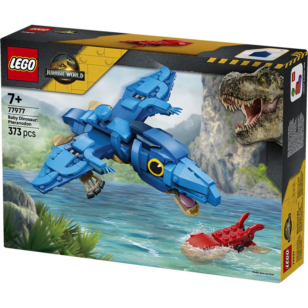 LEGO Jurassic World Baby Dinosaur Pteranodon Construction Set 77977 - Image 6