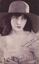 Jobyna Ralston Silent Film Actress for Harold Lloyd Exhibit Arcade Card Postcard