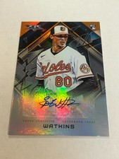 2022 Topps Fire Spenser Watkins Rookie Auto Orioles ZC1
