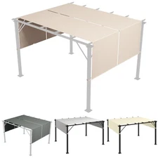 Outsunny 2 PCS Pergola Shade Cover, Pergola Canopy for 10 x 11.8ft Pergola