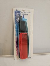 Vintage 90s Unbreakable Family Hair Combs Pack Of 8 Assorted Sizes Colors NIP
