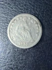 1857-O United States Seated Liberty Half Dime